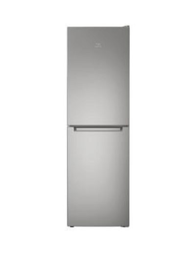 Indesit Ld85F1S 60Cm Frost Free Combi Fridge Freezer - Silver